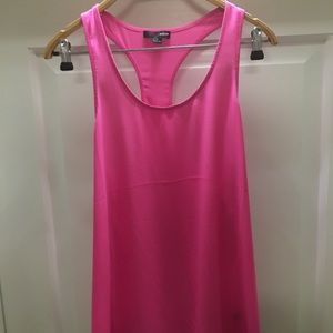 NEW! AQUA Fuchsia Sleeveless Razorback